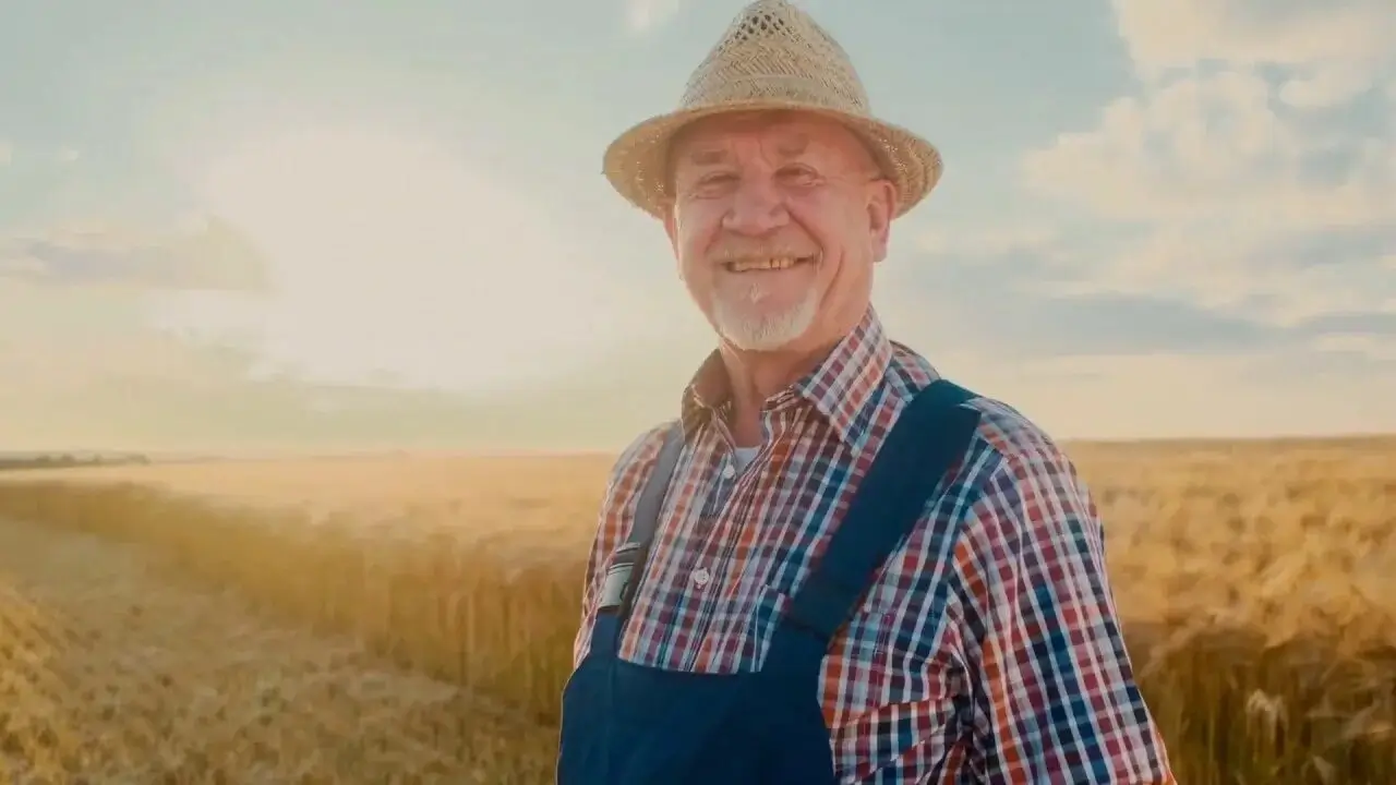 Founder of Homestead Honey, smiling.